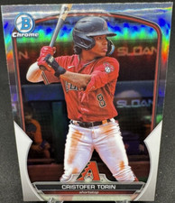 2023 Bowman Chrome Draft Refractors #BDC148 Cristofer Torin
