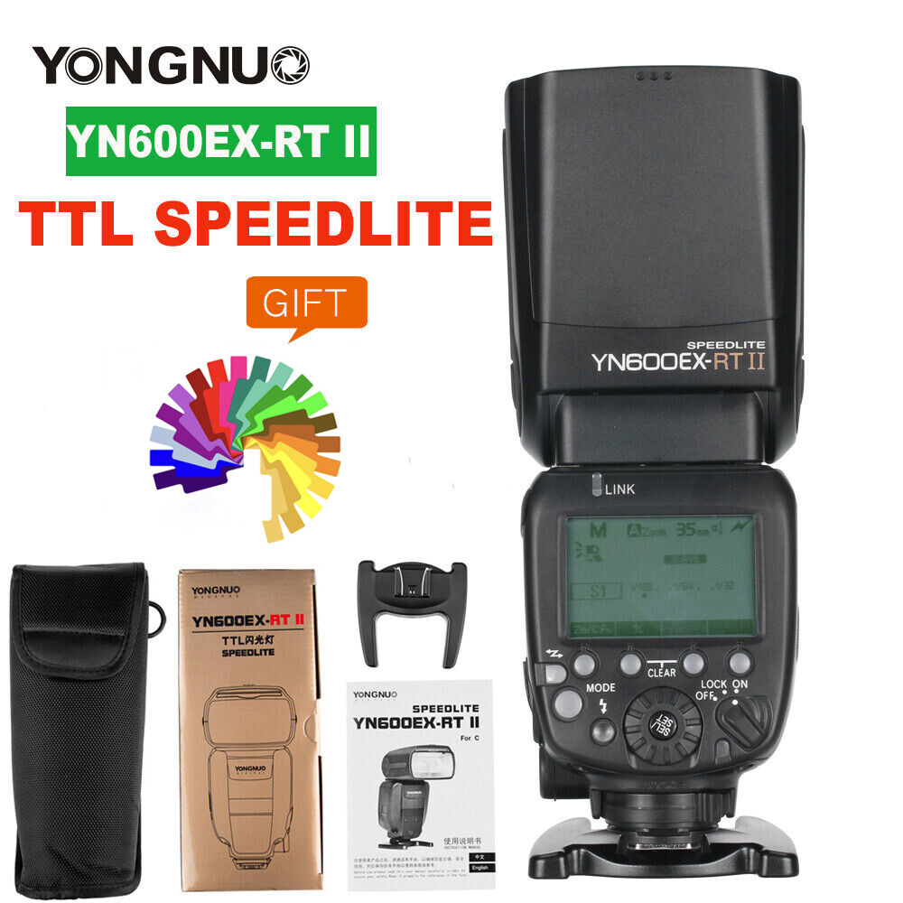 するマスタ⋣ YONGNUO 製 YN 600EX-RT II Speedlite Radio Slave Flash