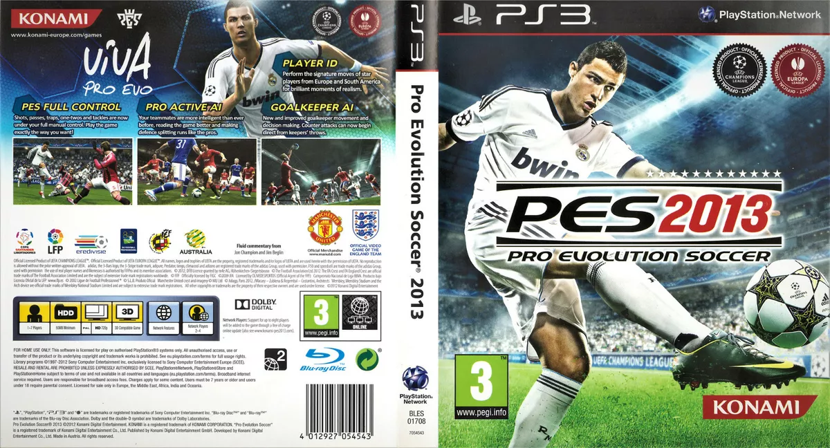 Pro Evolution Soccer 2013 (PS3)