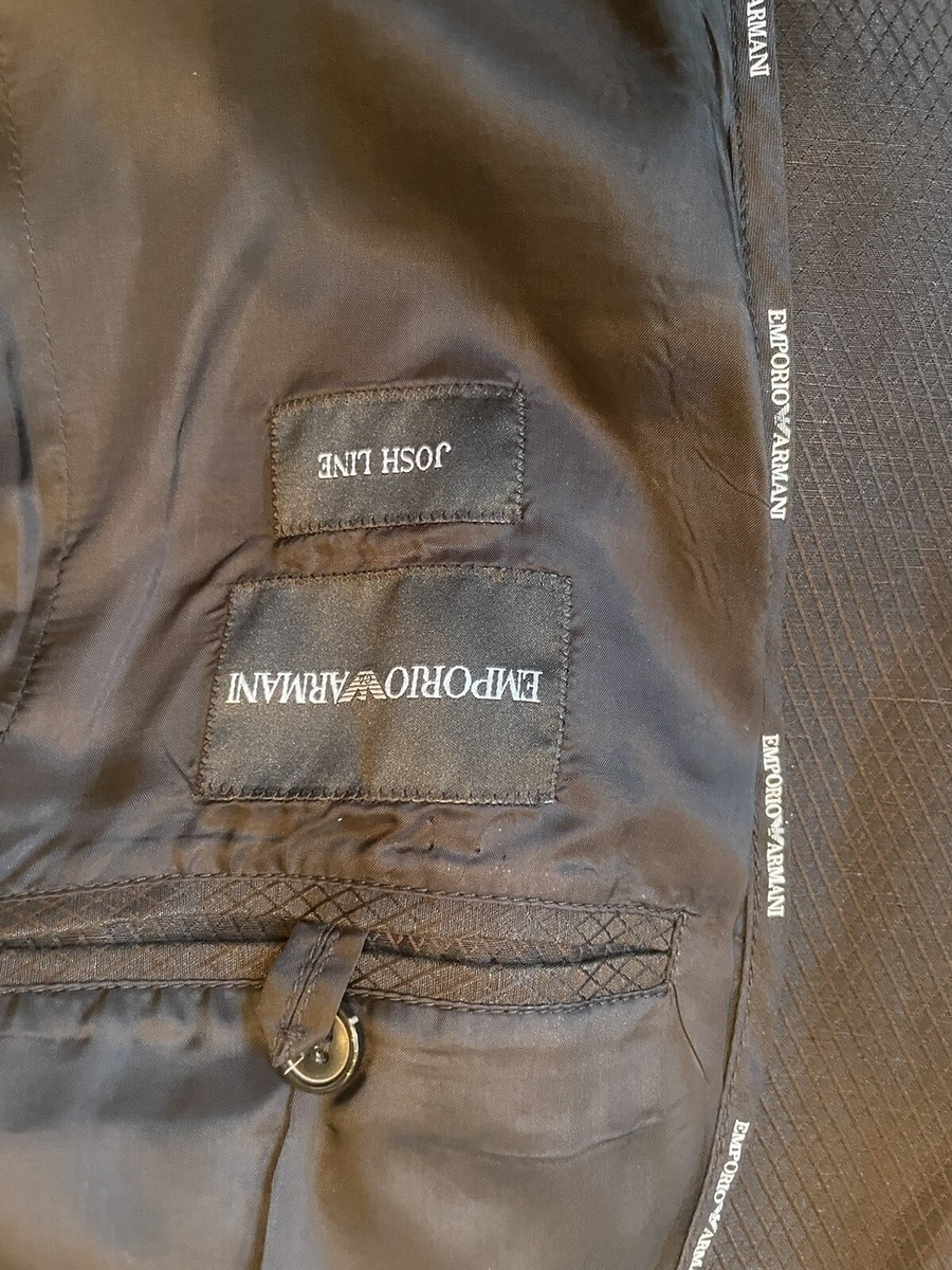 エンポリオアルマーニ　JOSH LINE Emporio Armani Josh Line Classic Black Diamond Textured