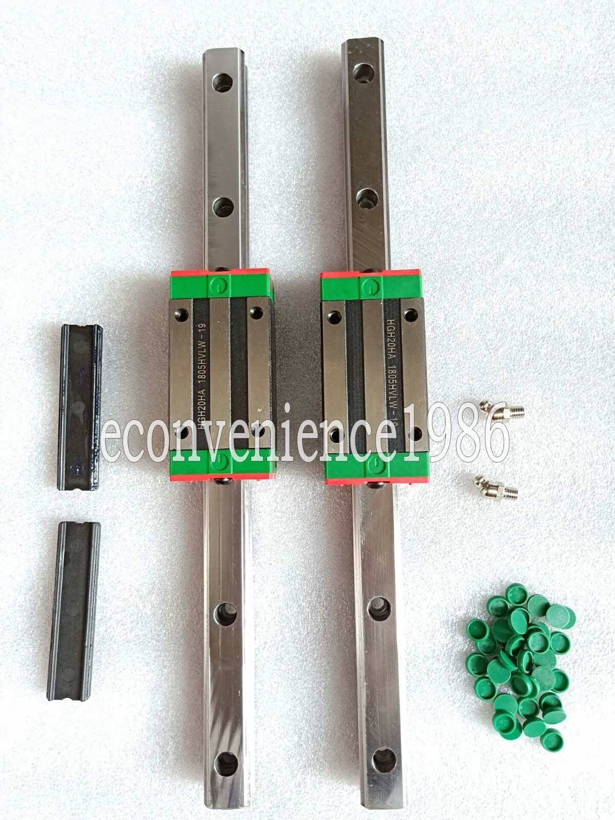 2 pcs HGR35-800mm Linear rail & 2 pcs HGH35HA Block Bearing | eBay