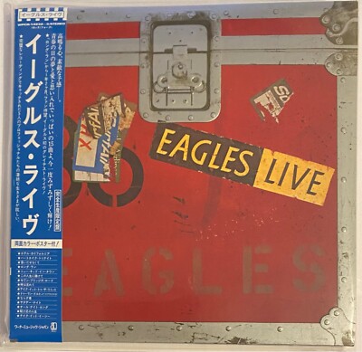 Eagles - Eagles Live Japan SHM 2 CD MLPS Papersleeve WPCR-19932-3 NEU OVP