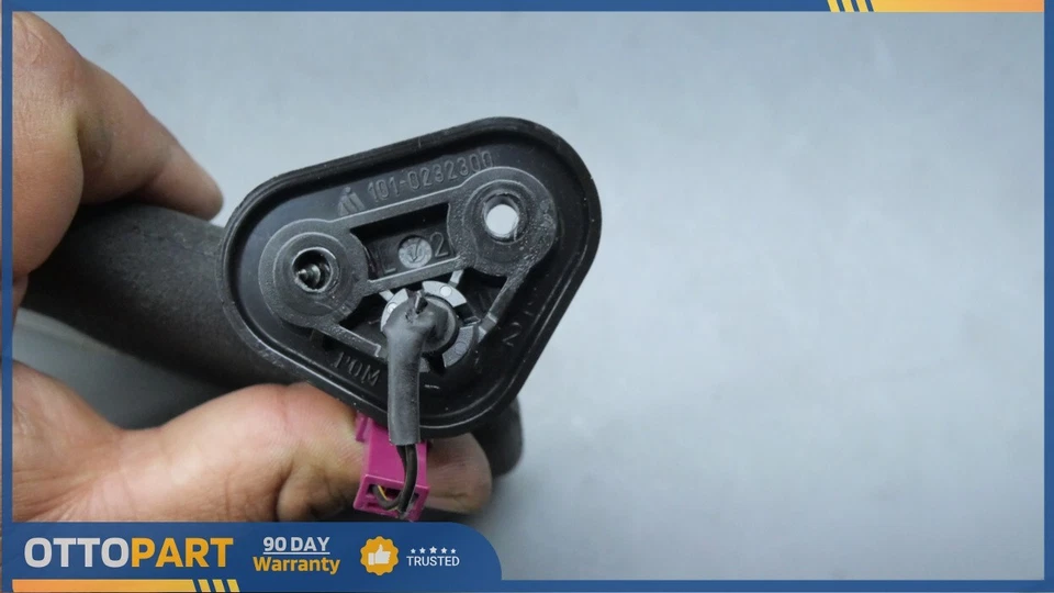 2012-2019 BMW 640i 650i Gran Coupe M6 Sun Visor Left Driver Alcantara OEM - Image 3 of 4