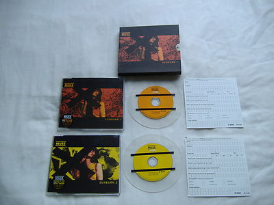 MUSE SUNBURN CD1 & CD2 + SLIPCASE BOX VERY GOOD CONDITION VERY RARE!