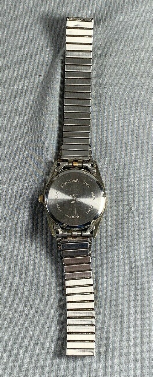 Vtg Waltham Date Watch Blue | eBay