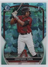 2023 Bowman Chrome Sapphire Edition Prospects Aqua 21/99 Cristofer Torin 0i87