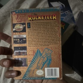 The Rocketeer Nintendo NES Complete in Box CIB Bandai Manual Included