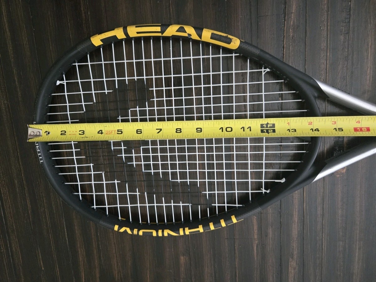 Head Ti.S1 Pro Titanium Black Yellow Silver Tennis Racquet 4-1/4