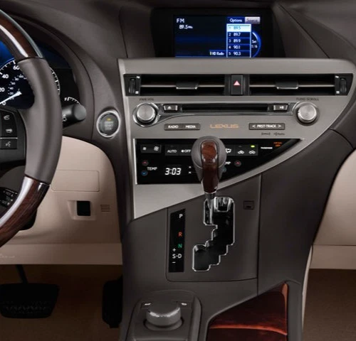 Lexus GS350 2009 2010 2011 perilla de cambio moldura de madera cuero genuino Lexus OEM🟠 Foto 2 de 4