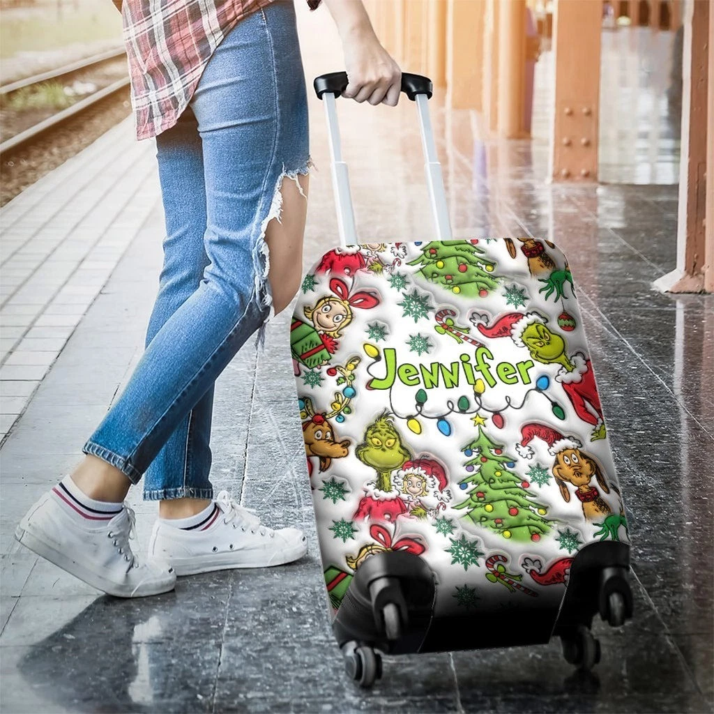 Personalized funny character Mischief Luggage Cover
