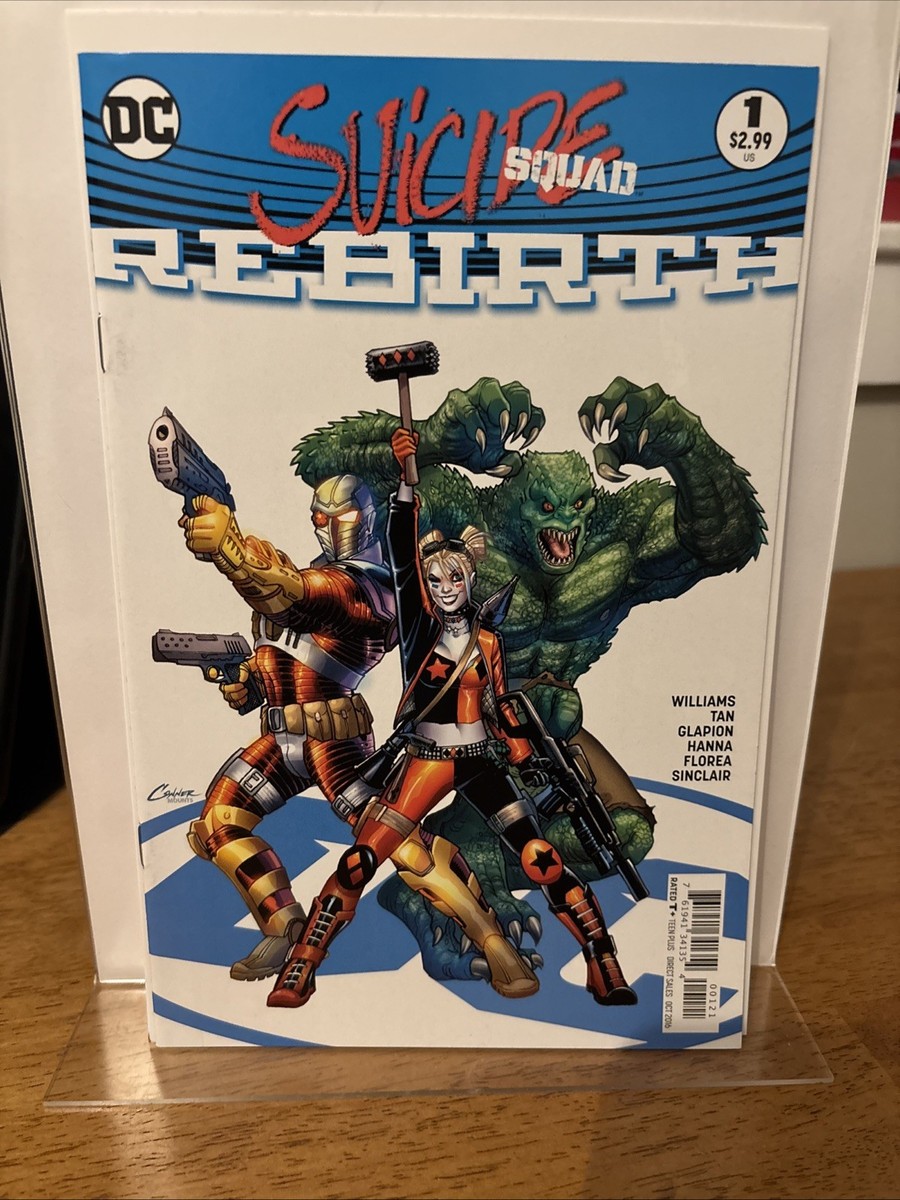 SUICIDE SQUAD #1 NM B VARIANT COVER (2016) DC COMICS | eBay