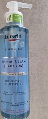 10mal 200ml Eucerin DermatoClean (Hyaluron) Reinigungsgel, 4005800270178