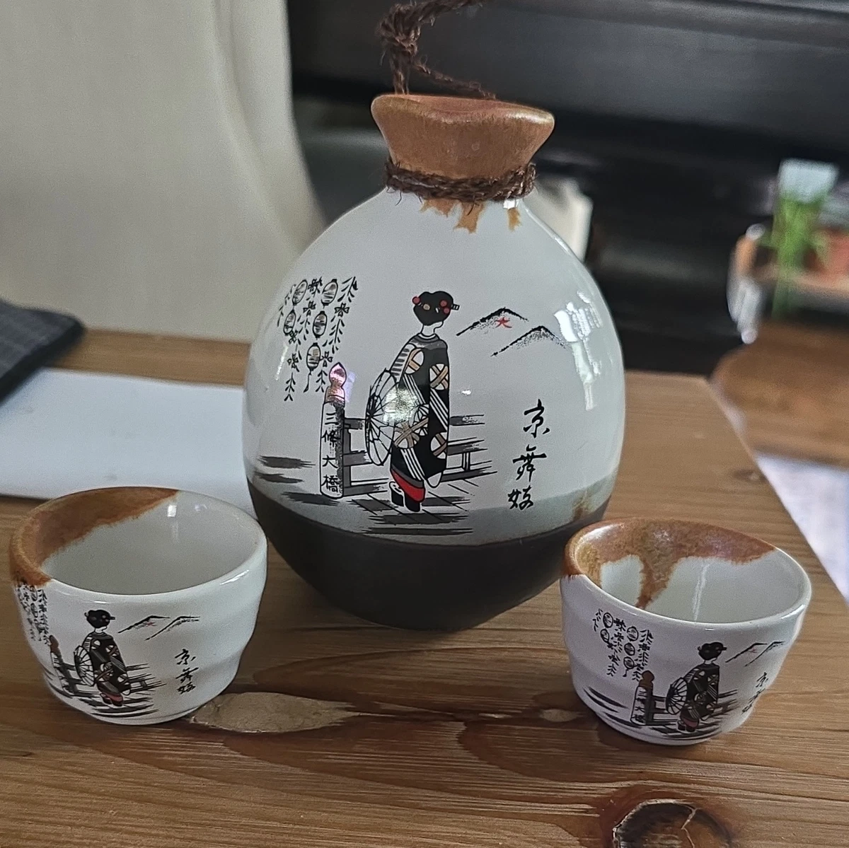 Japanese Sake In Collectible Japanese Teapots & Tea Sets (1900-Now