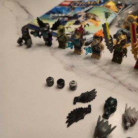 Huge Lot Of LEGO Chima Minifigures & Builds &ndash; Read Description For Details