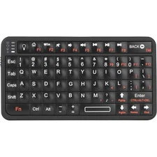 Mini Bluetooth Keyboard,Portable Wireless Rechargeable Keyboard with Backlit