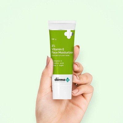 The Derma Co 3% Vitamin E Face Moisturizer Cream 100G