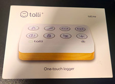 talli One-Touch Logger Baby Care Tracker Device, White Wood Finish