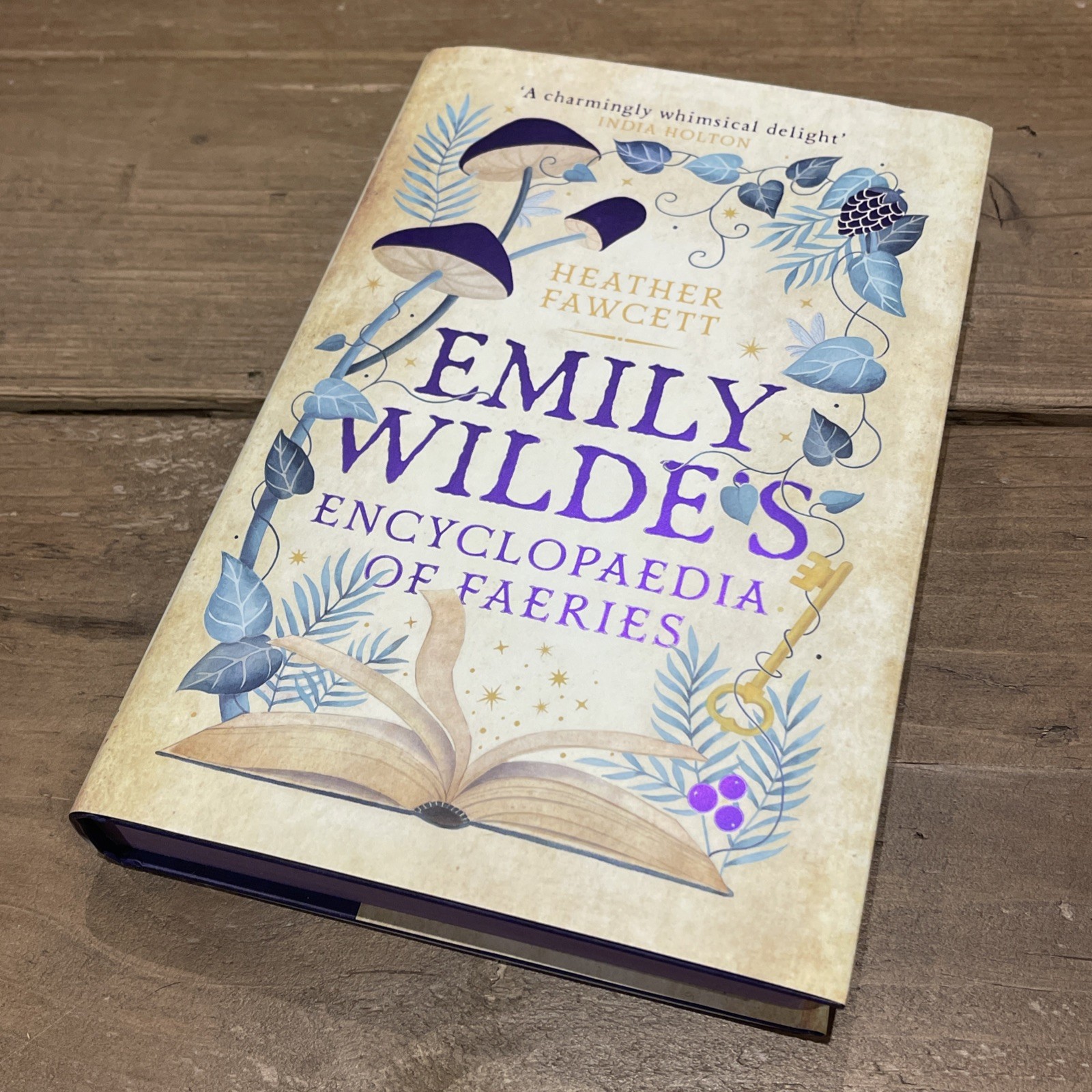 Emily Wilde's Encyclopaedia of Faeries by Heather Fawcett Signed Hardcover
