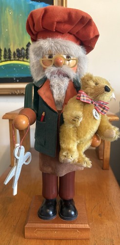Steiff Limited Edition Nutcracker Toy Maker with Teddy Bear