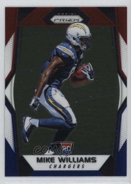 2017 Panini Prizm Rookies Red White & Blue Prizm Mike Williams #239 0n64