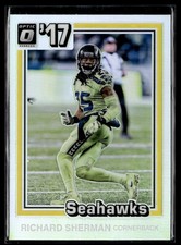 2017 Donruss Optic #9 Richard Sherman 1981 Tribute