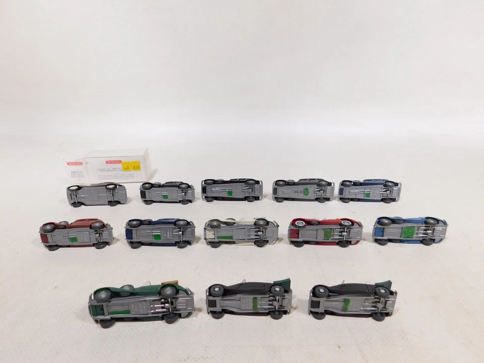 13x Wiking H0 1:87 Modell MB 540 K 260 D Horch 850 Audi Front 838 RR #DX432-1 - Bild 3 von 4