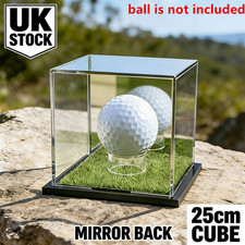 Cube Acrylic Display Case Mirror Back UK Stock | Fast Delivery For Collectibles