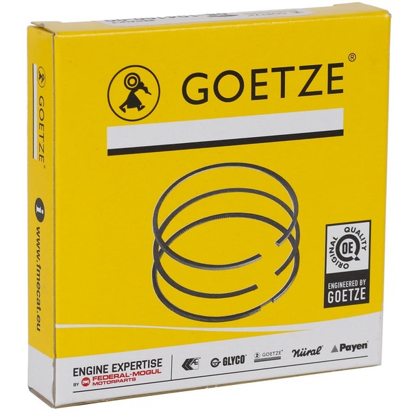 Goetze Engine Kolbenringe Satz Ø77,4Mm Passend FüR CitroËN Ax Saxo Xsara Nissan-image