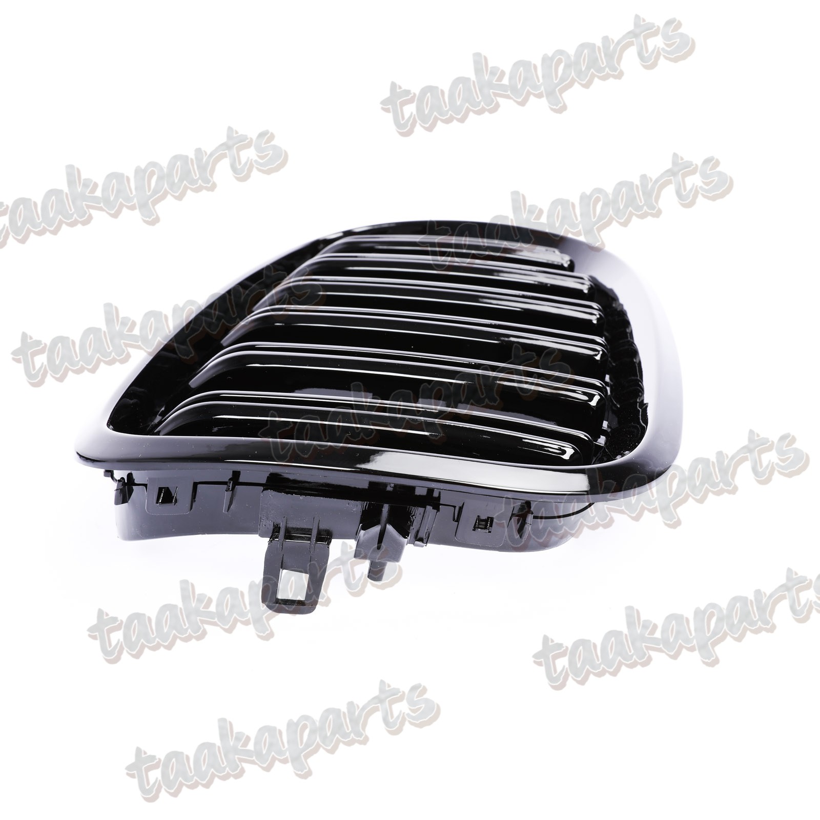 For BMW E70 E71 X5 X6 2007-2013 Gloss Black Front Kidney Grill Grille Dual Slats