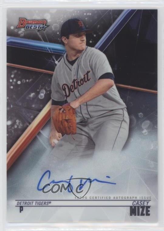 2018 Bowman's Best of 2018 Casey Mize #B18-CM Auto y6z