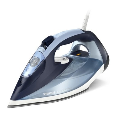 Philips Bügeleisen 7000 Series, 50 g/min konstanter Dampf, Blau (DST7020/20R1)