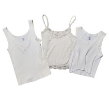 John Galt/Brandy Melville White Tank Bundle - Size Small