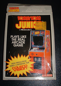 Donkey Kong Junior JR Colecovision Complete In Box CIB EX