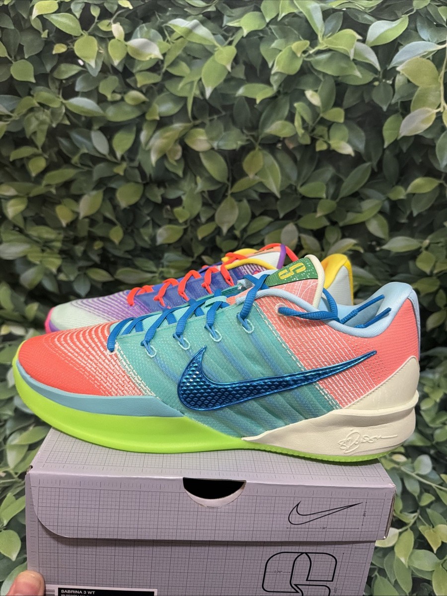 Size 13.5W/12M -Nike Sabrina 3 What the Wmns IO7845-300 In Hand