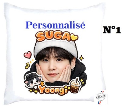 BTS Kissen Jin, Suga, J-Hope, RM, Jimin, V und Jungkook Custom