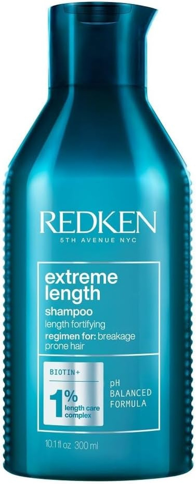 Redken | Shampoo Professionale Extreme Length, Fortificante per Capelli Danneggi