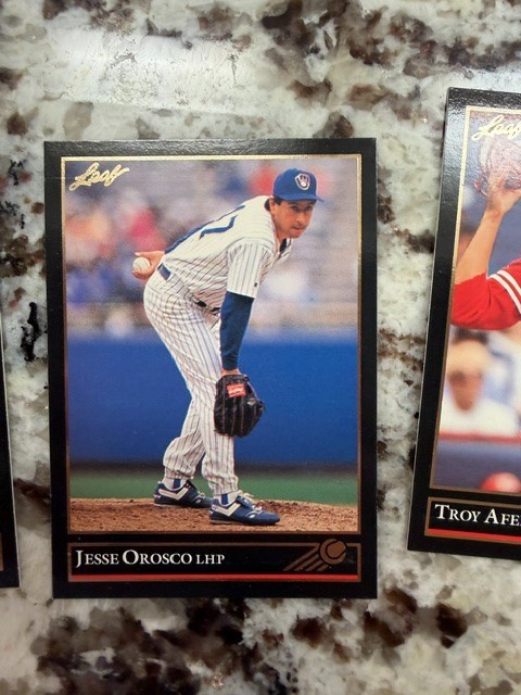 1992 LEAF MLB BASEBALL BLACK GOLD PARALLEL CARD #s 1-528 PICK YOUR CARD