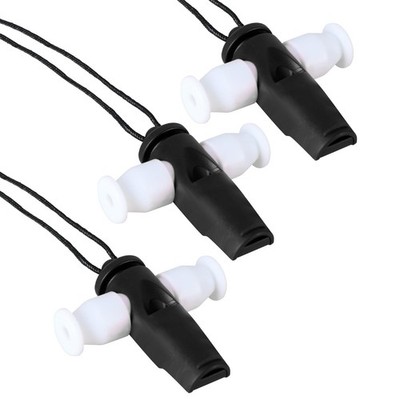 EASTROCK Samba Whistle Plastic with Nylon Neck latin percussion instruments T...