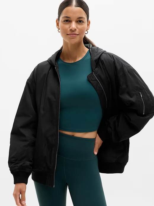 Athleta - Upfield Bomber #768441 - Black - Best Deals