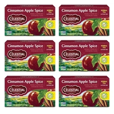 Celestial Seasonings Cinnamon Apple Spice Herbal Tea Caffeine Free 20 Tea Bag