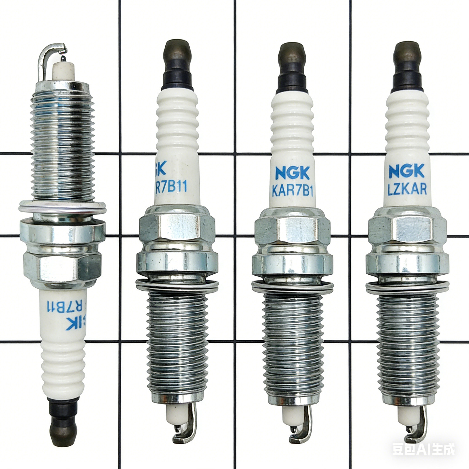 4X NGK Laser Iridium Spark Plug 22401-AA781 93482 For Subaru Forester Impreza H4