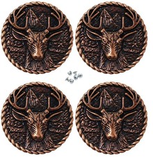 Set of 4 Screw Back Conchos Western Saddle Co620