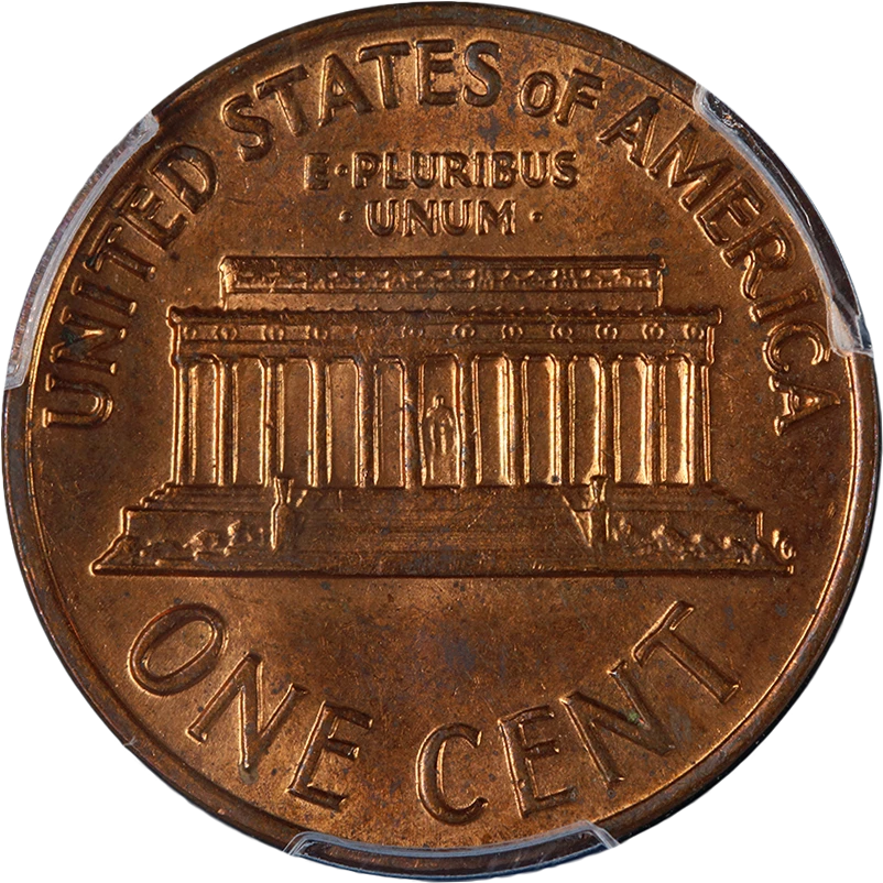 1972-P Lincoln Cent Doubled Die Obverse PCGS MS63 RB Key Date Nice Strike - Image 2 of 4