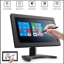 11.6 "CCTV Portable Monitor 1920x1080 Touch Screen HDMI/VGA for Raspberry Pi