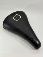 Vintage SNAFU Seat Padded Black Saddle Old Mid School BMX Flatland Freestyle VGC