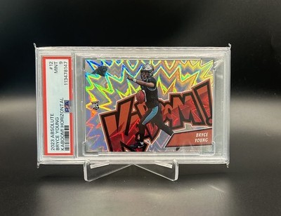 2023 Panini Absolute Kaboom! Horizontal Bryce Young Rookie #12 PSA 9