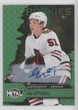 2020-21 Skybox Metal Universe Rookies Green 3/10 Ian Mitchell #139 Auto 2tb