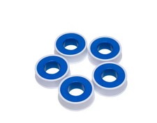 Plumber's Tape 1/2 in x 260 in Thread Sealing PTFE Plumbing All Purpose 5 Pack 