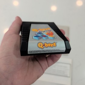 Q*Bert (Colecovision, 1983) Box, Manual, Registration, & Cartridge - Authentic 