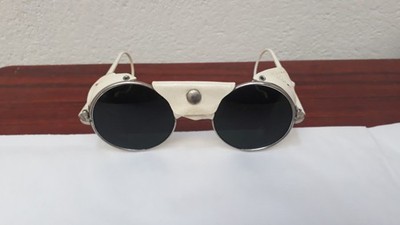 CÉBÉ GLACIER SONNENBRILLE Vintage Bergsteigen Skifahren Trekking alt 
